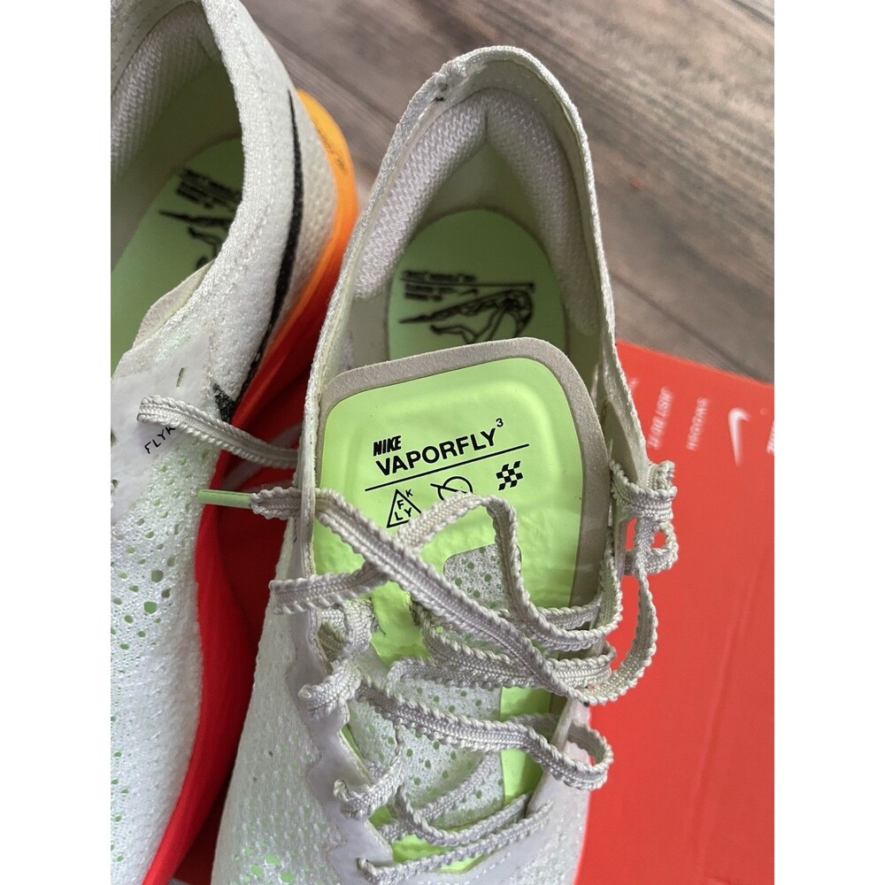 Unisex- Nike ZoomX VaporFly Next% 3 No Finish Line Men 6 New Multicolor Race Day - Picture 6 of 15